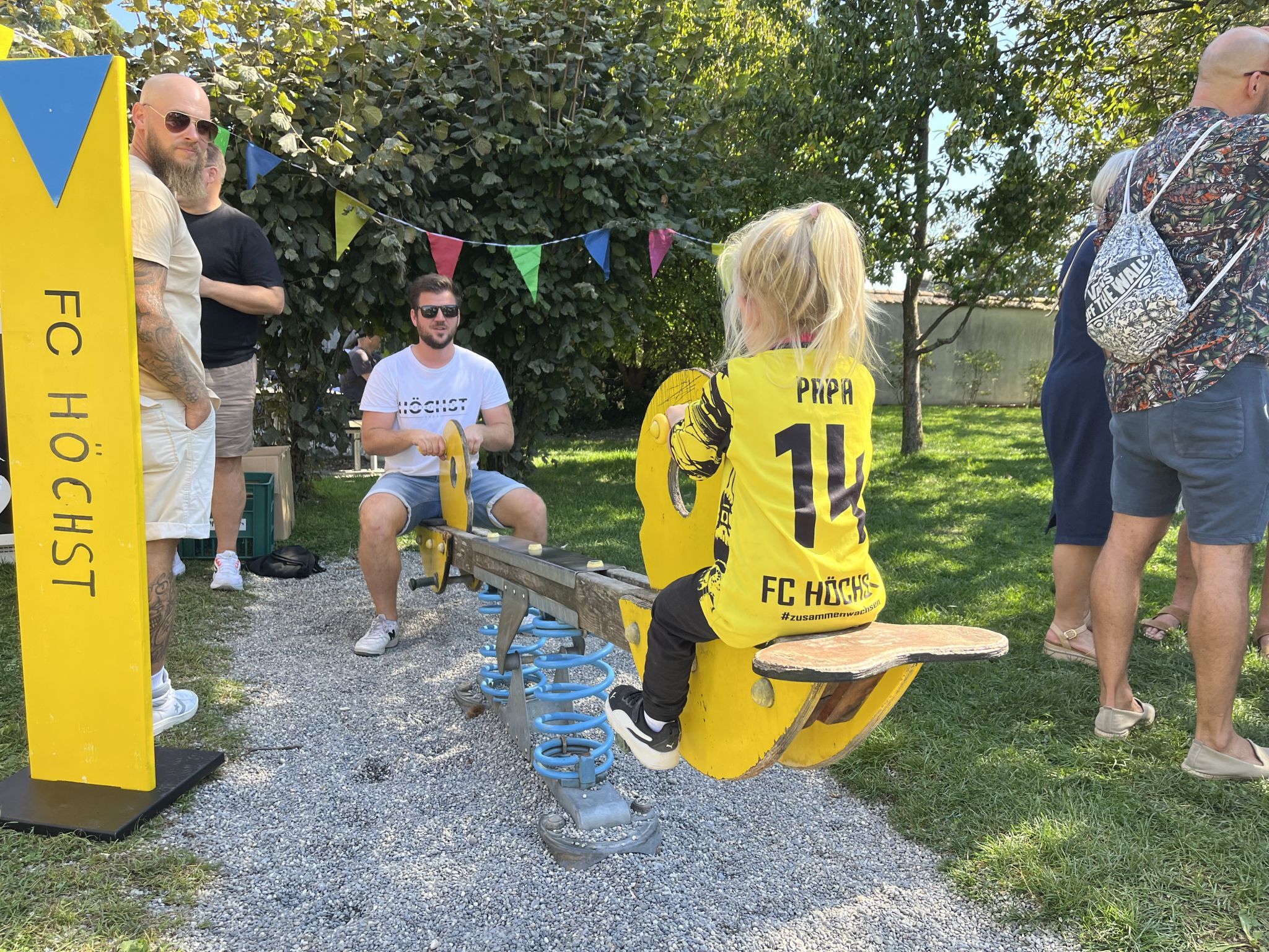 Groß und klein hatten ihr Vergnügen.