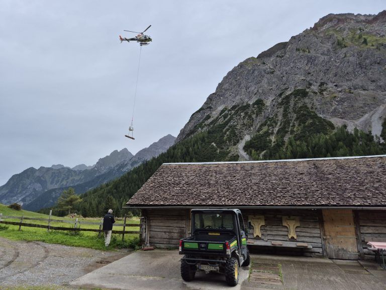 Untere Brüggele Alpe, Brandnertal, Alpserie