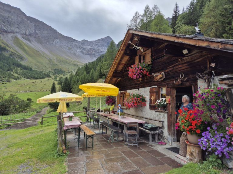 Untere Brüggele Alpe, Brandnertal, Alpserie