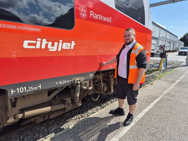Lokführer Dominik Sturn, ÖBB