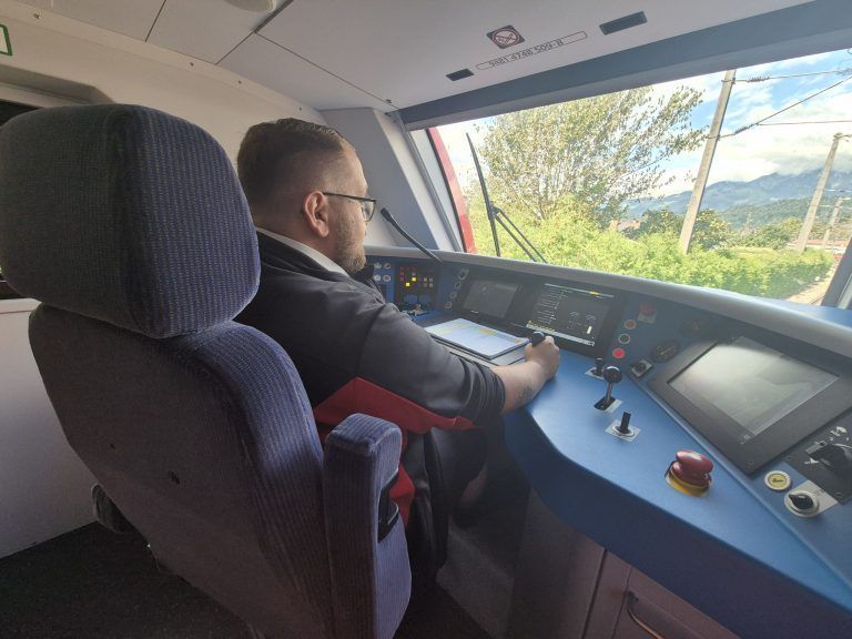 Lokführer Dominik Sturn, ÖBB