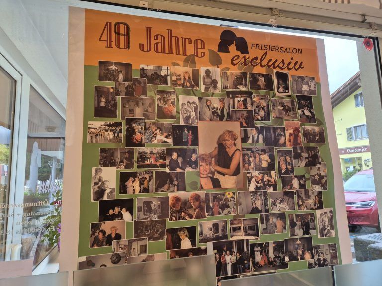 Renate Piesl, Friseurin, Friseursalon "Exclusiv" in Vandans schließt