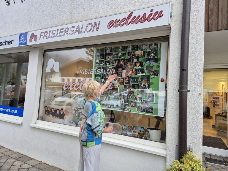 Renate Piesl, Friseurin, Friseursalon "Exclusiv" in Vandans schließt