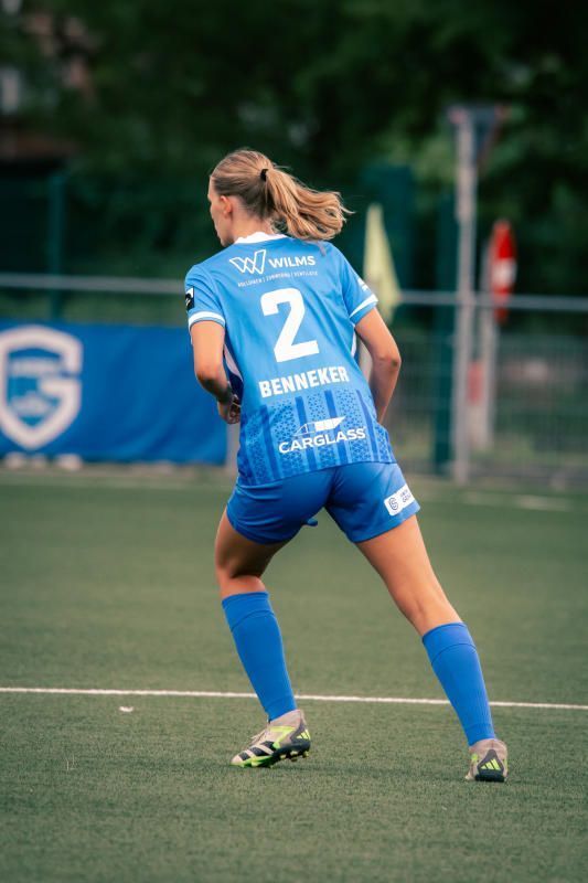 Cheyenne Benneker im Genk-Dress. PRIVAT