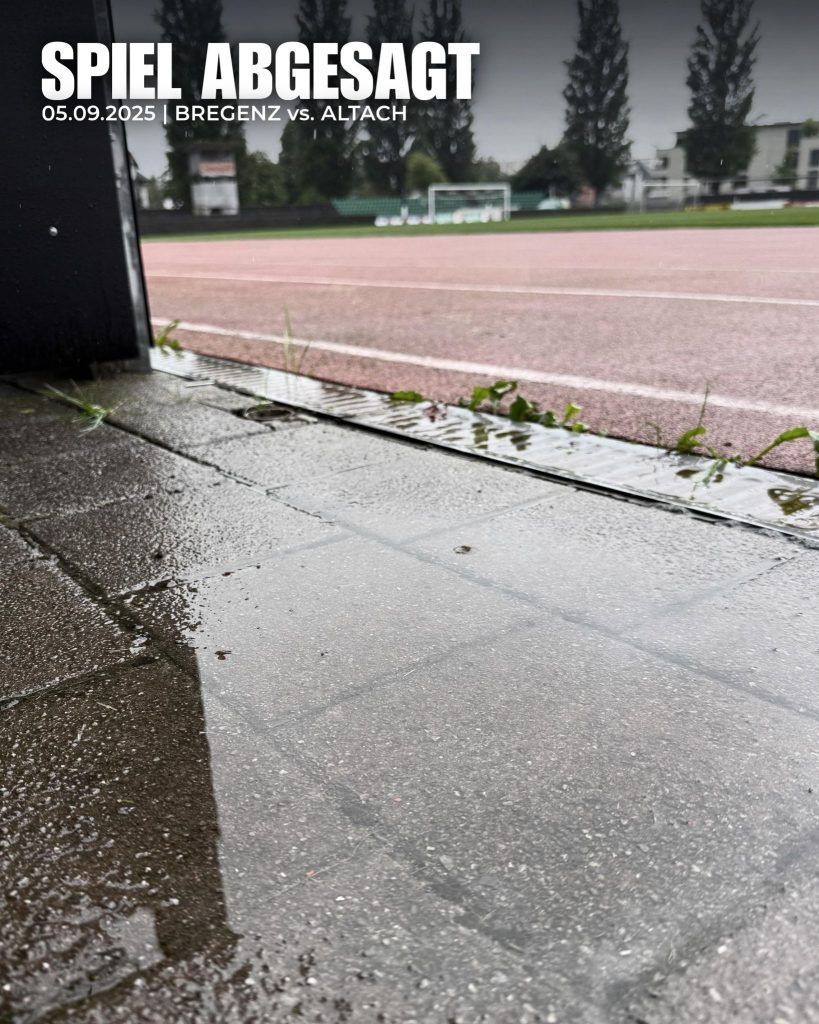 Spielabsage in Bregenz