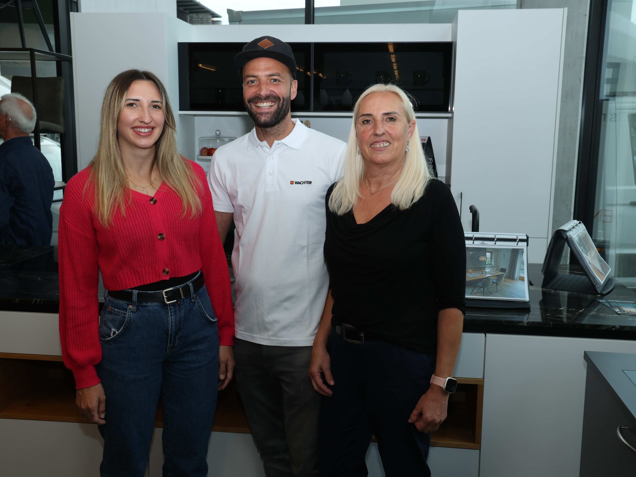 Vanessa Pajantschitsch, Mathias und Evelin Pointner.