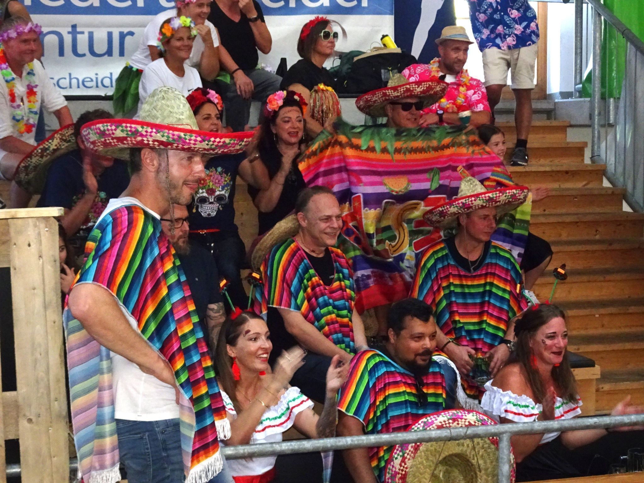 Auch die Fanclubs sorgten wieder für beste Stimmung in der Halle. 