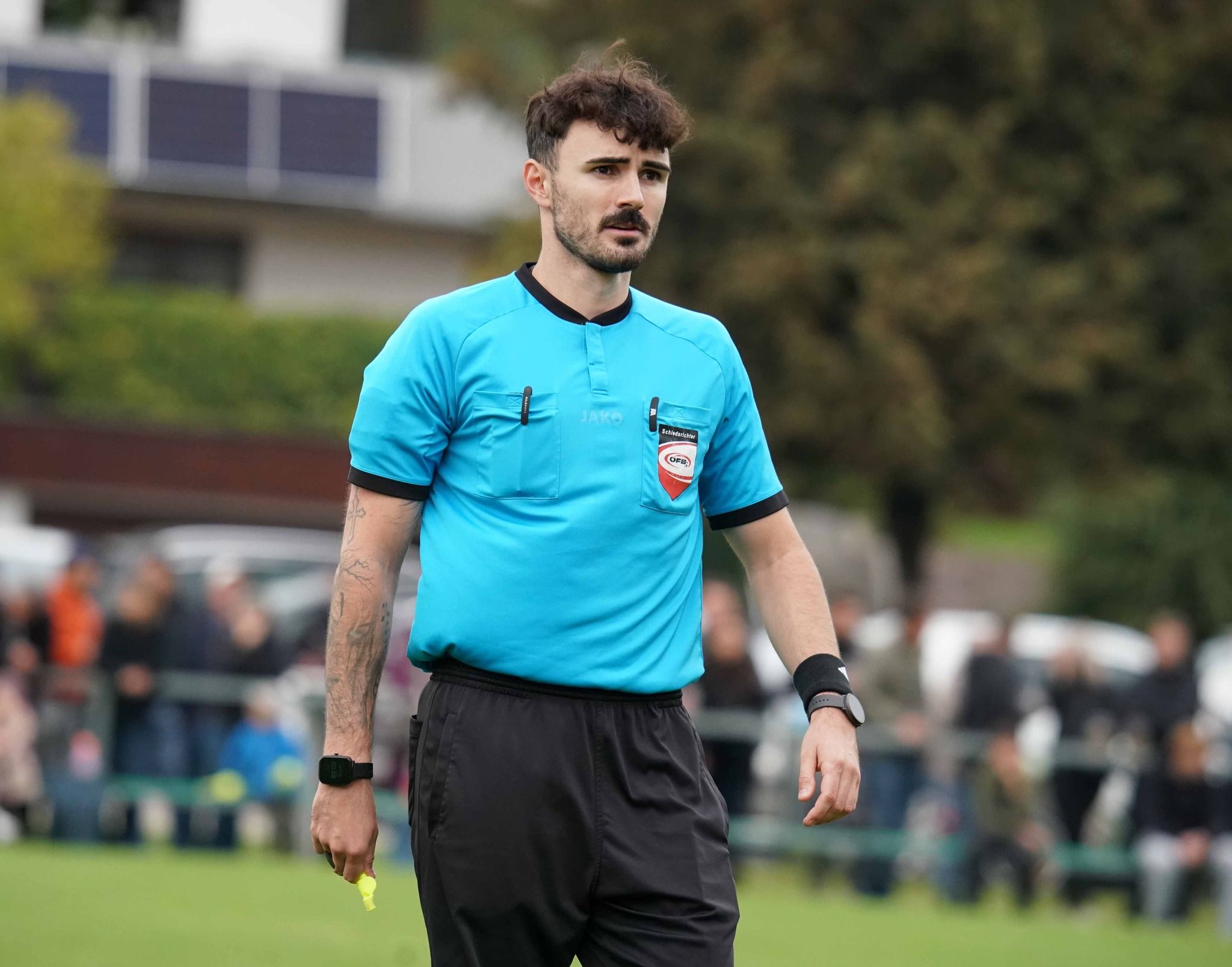 Der Schiri im Vorderlandderby.FRANZ KOPF