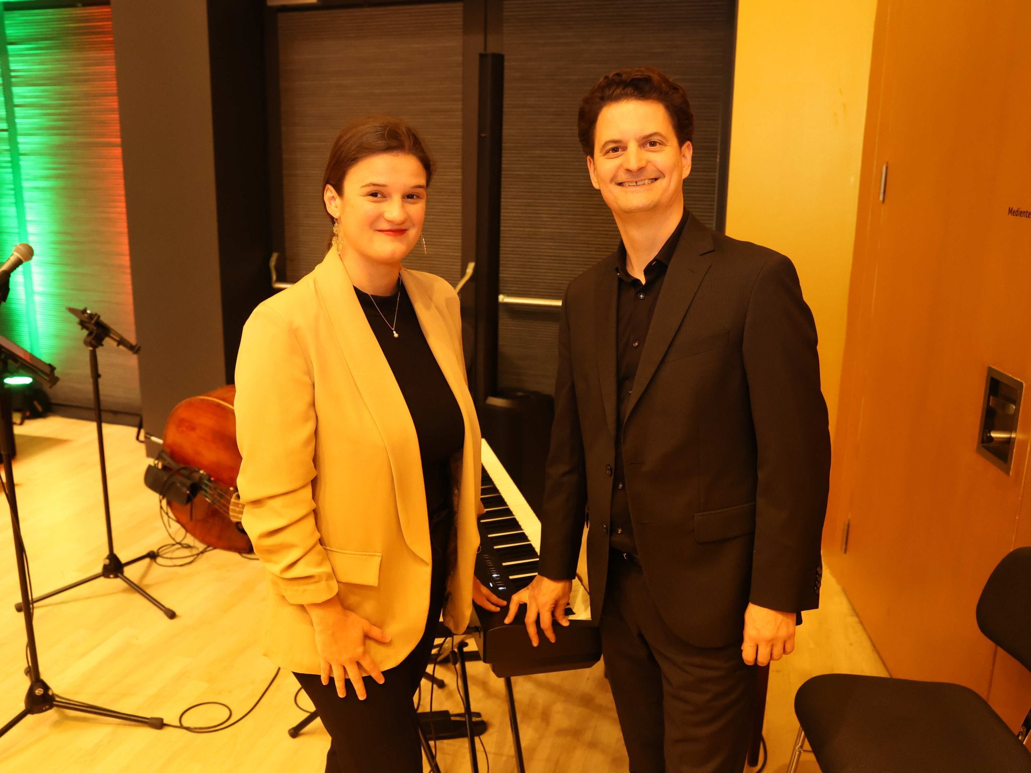 Larissa Schwärzler und Dominik Wachter.