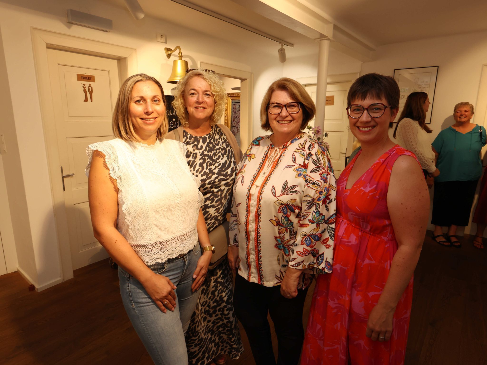 Nina Macho, Susanne Bolt-Schneider, Danielle und Christin Achmüller.