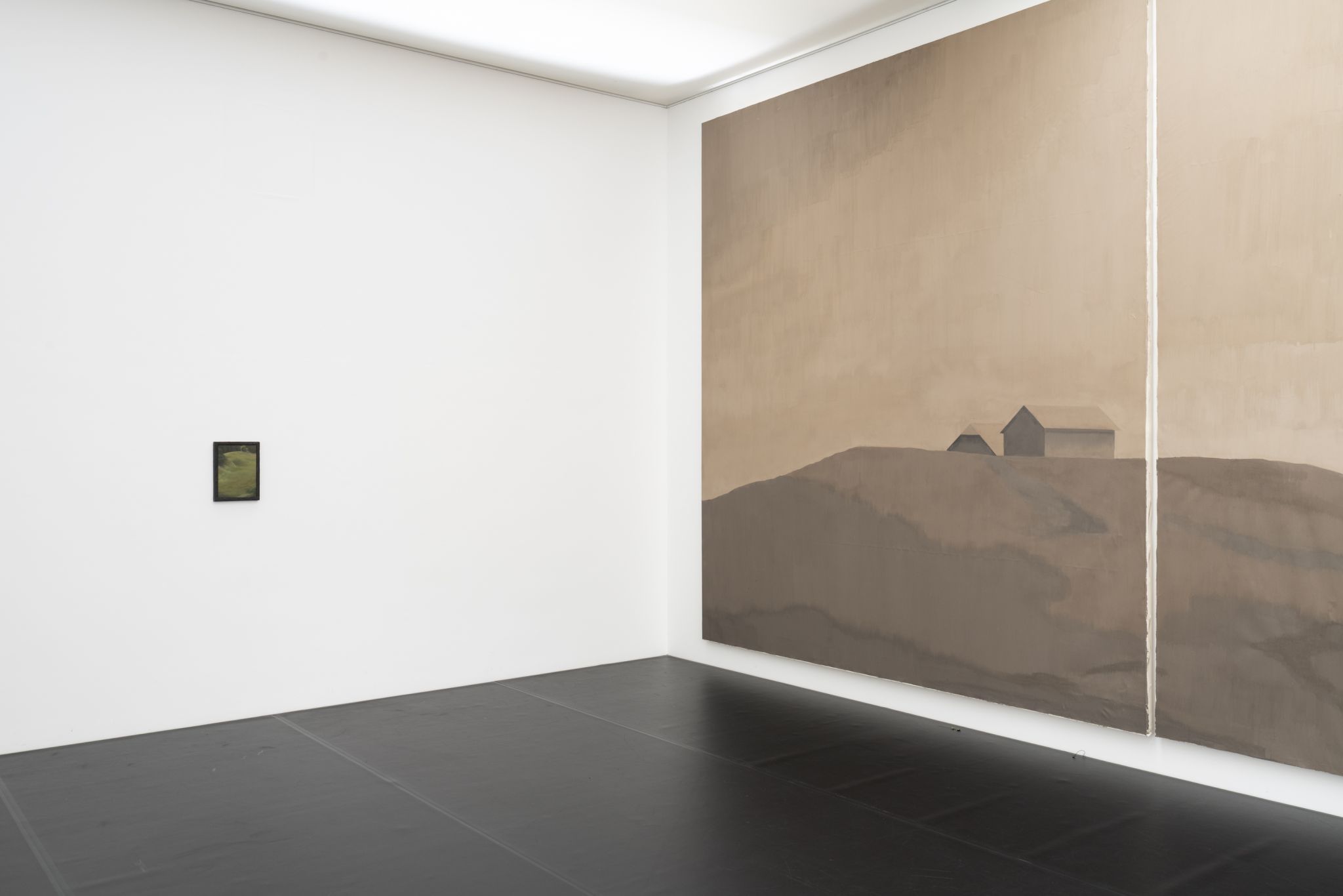 Vor allem Einflüsse der Romantik und vor allem von Caspar David Friedrich (C.D.F.) seien in der laufenden Ausstellung im Kunstraum Remise spürbar, schreibt der Verein allerArt. Fotocredit: Christa Engstler/allerArt