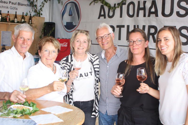 Siegfried, Herlinde, Ilse, Kurt, Brigitte und Sandra amüsierten sich prächtig. 