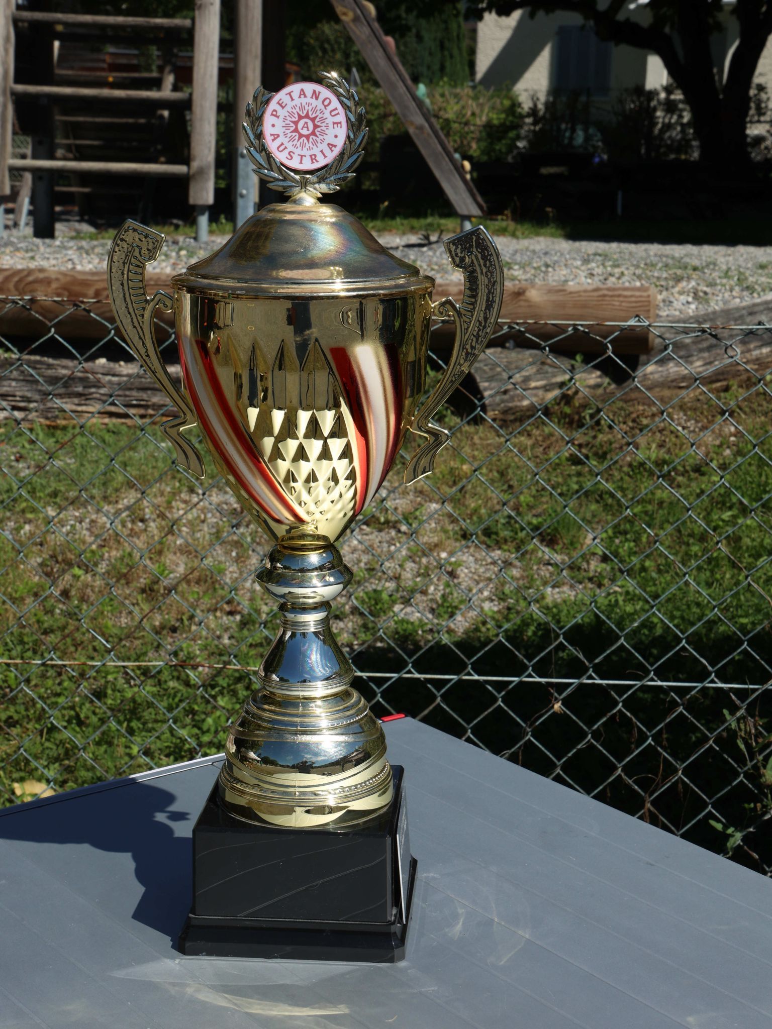 der begehrte Wanderpokal.