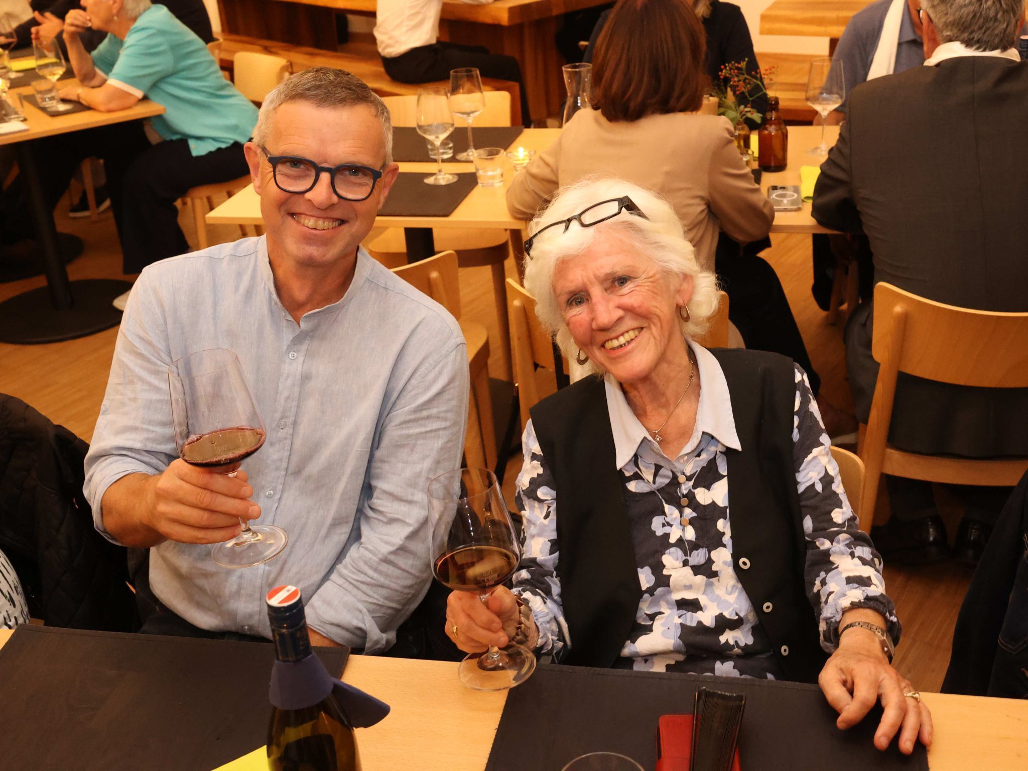 Martin Herburger und Sigrid Fend.