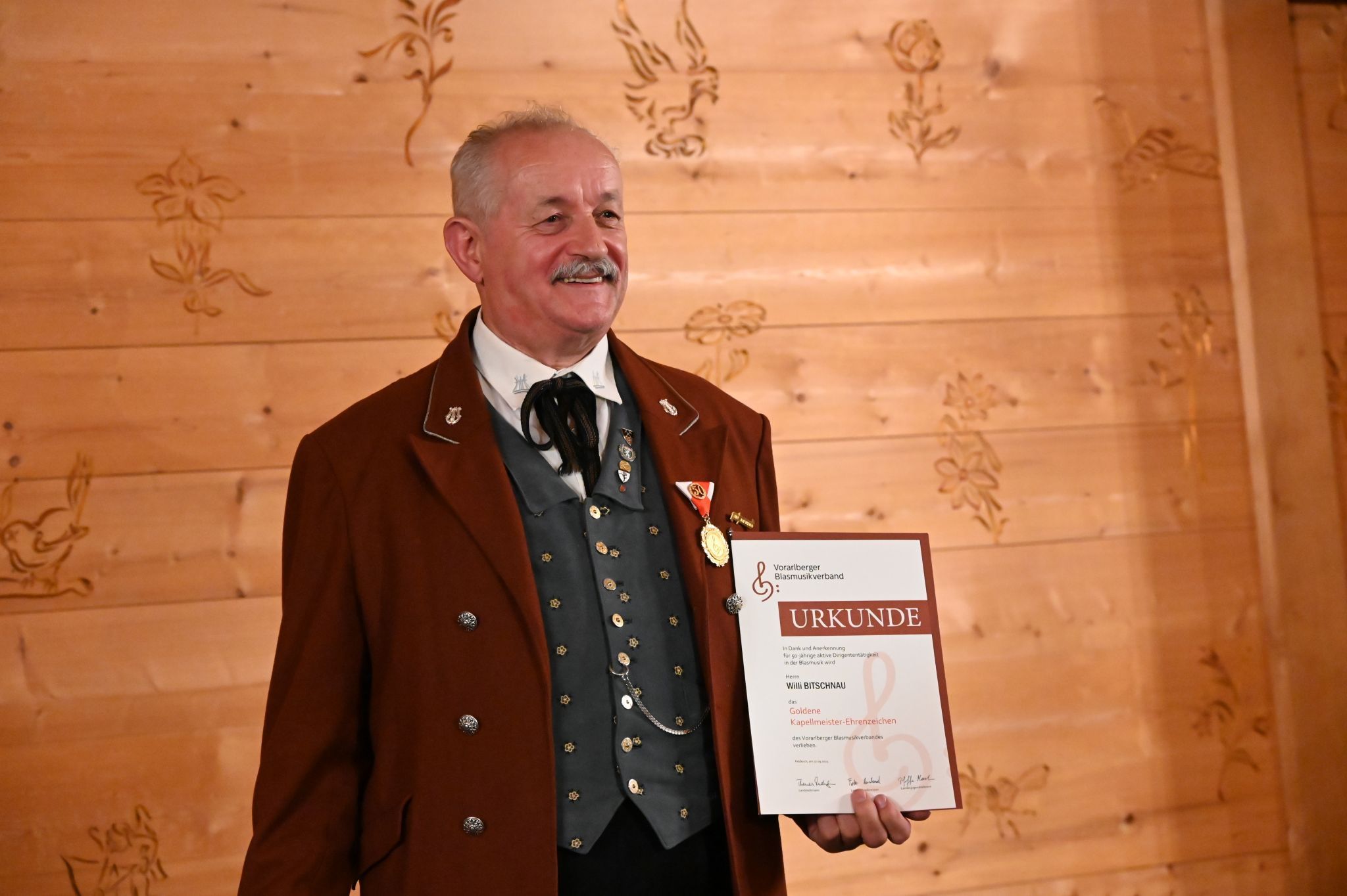 50 Jahre Kapellmeister - Willi Bitschnau.