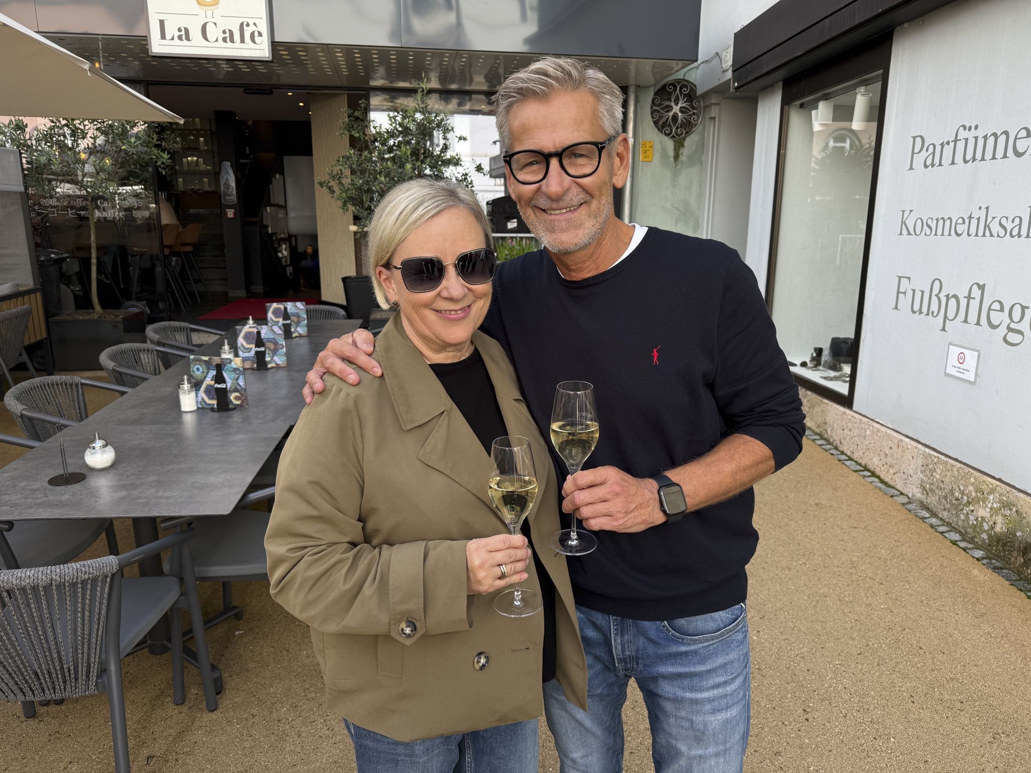 Sabine und Harry Nussbichler schauten vorbei