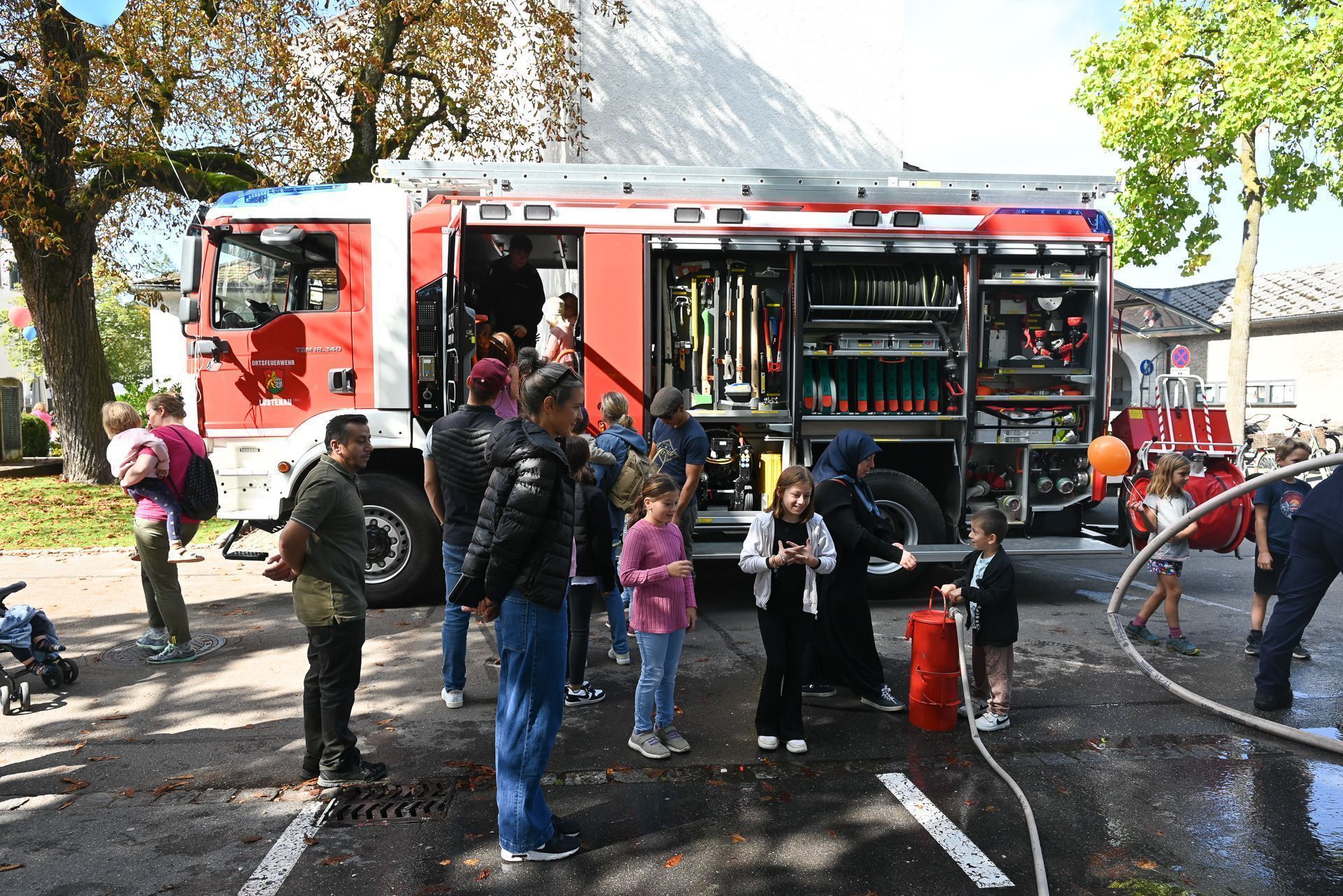 Jedes Jahr ist die Feuerwehr gut besucht.