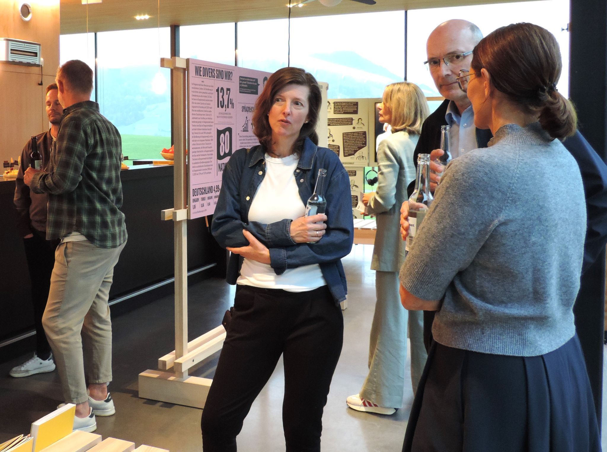 Am vergangenen Wochenende wurde die Ausstellung in Langenegg eröffnet.