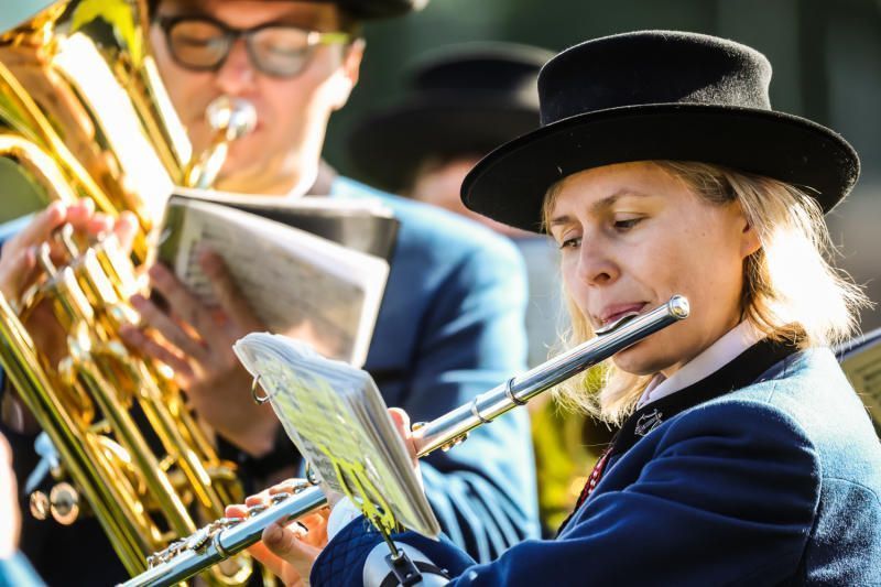Oktoberfest: Musikalische Umrahmung.STEURER