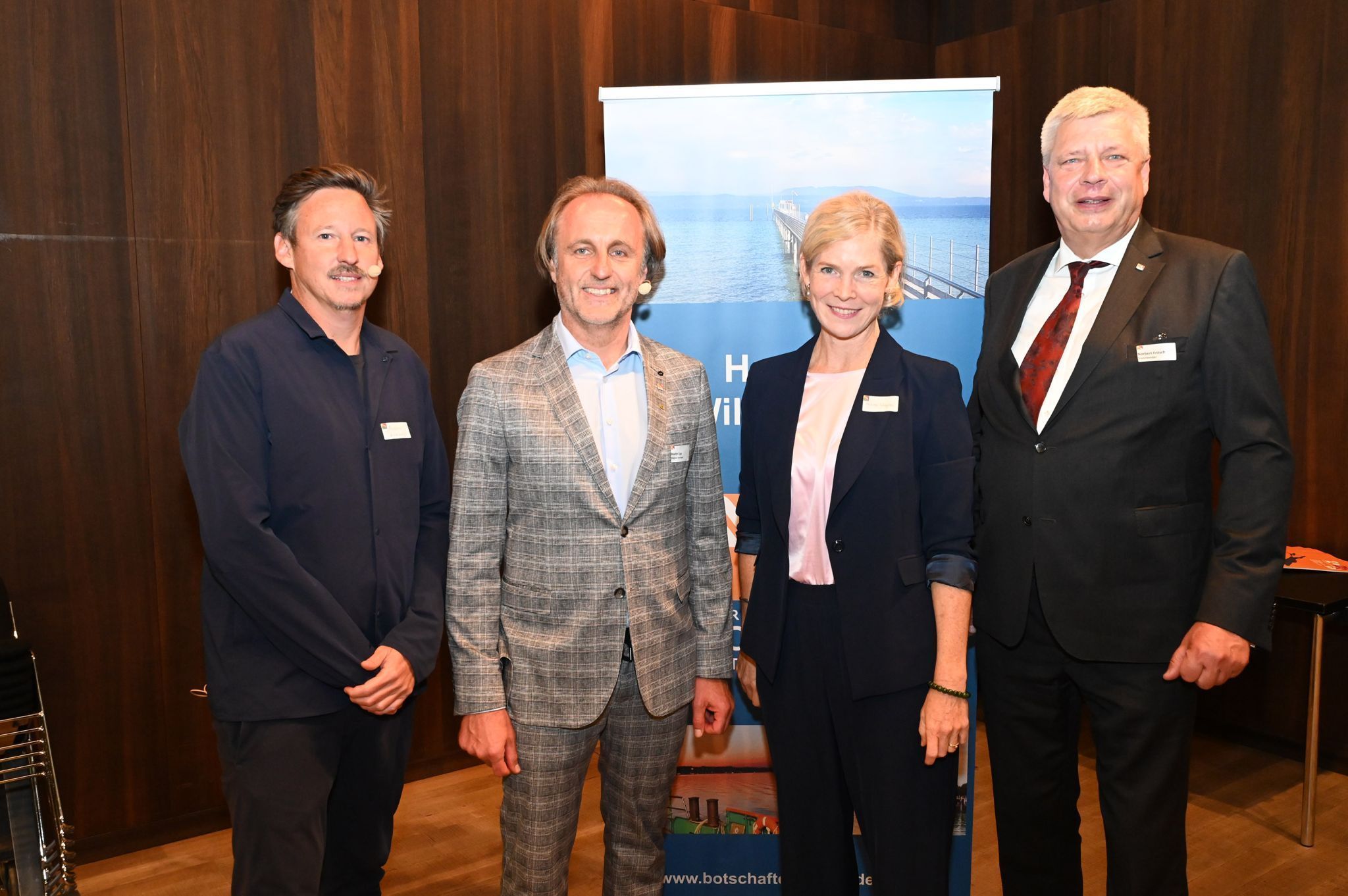 Dr. Markus Rhomberg, Martin Epp, Monika Wagner, Norbert Fritsch.