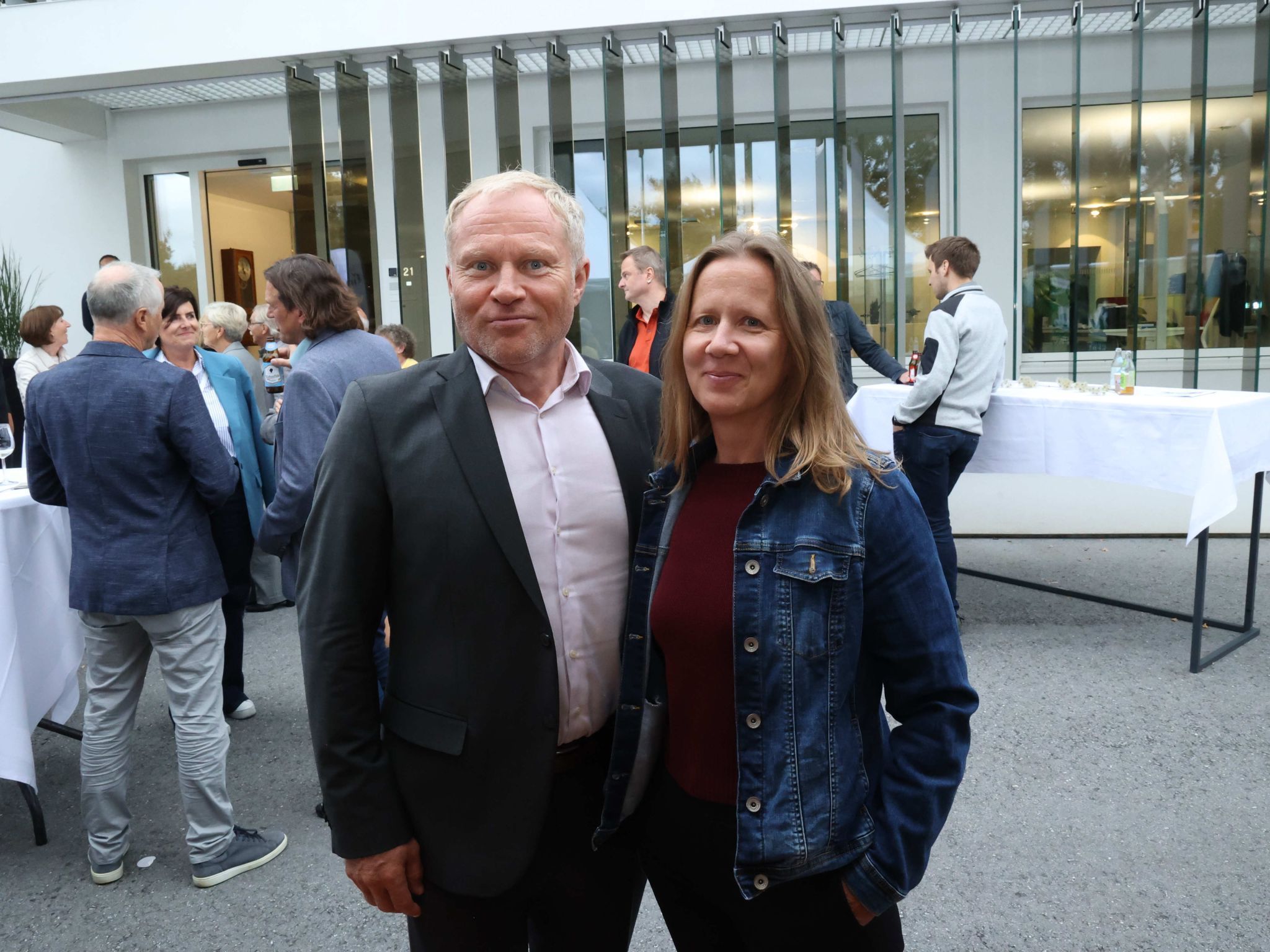 Steuerberater Klaus Beutel und Ines Leitner.