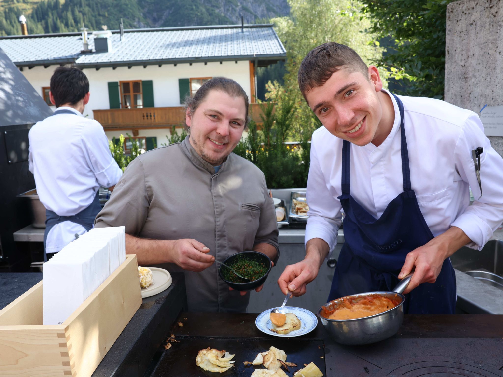 Manuel Hofmarcher und Florin Trier (