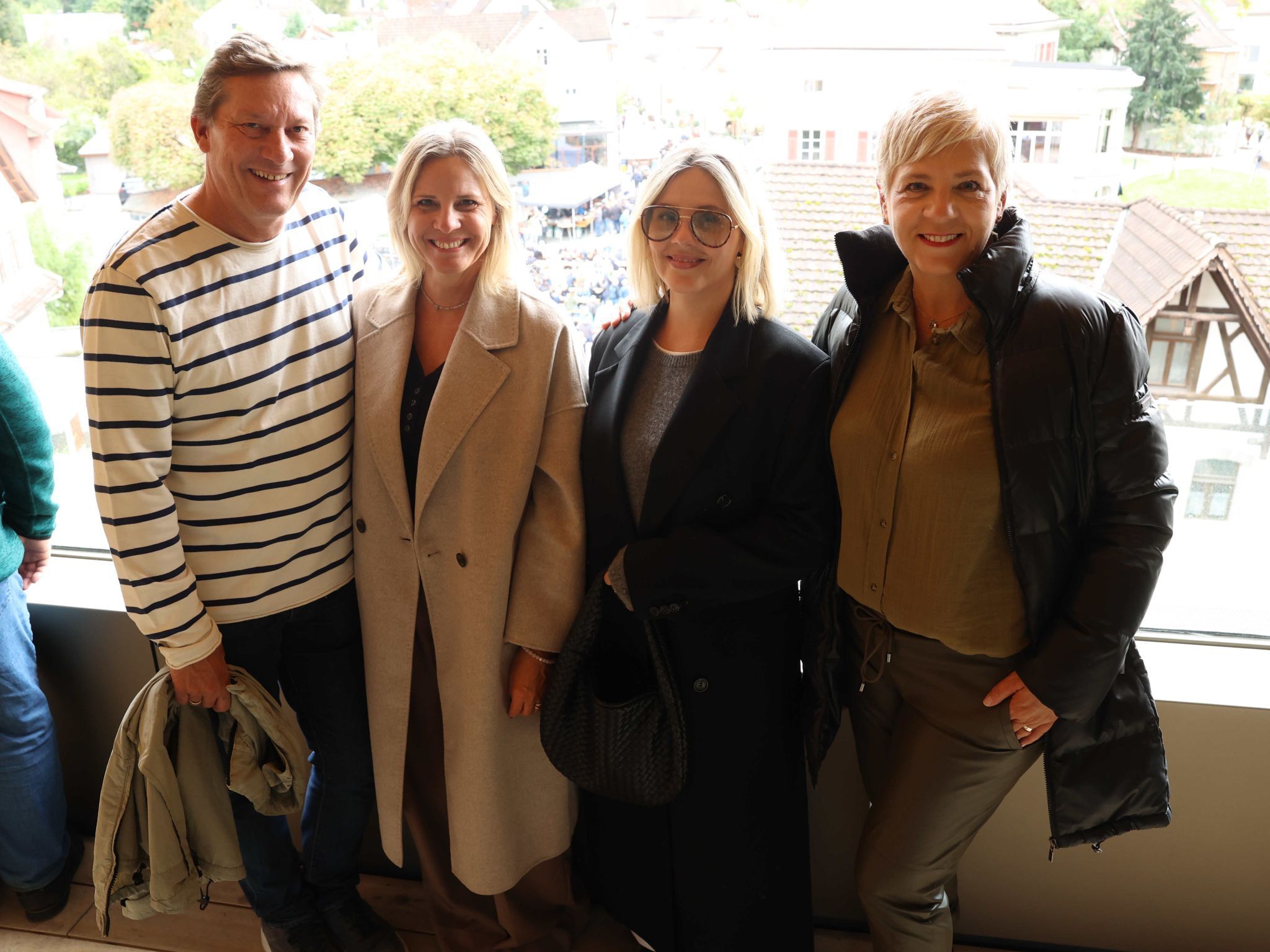 Bernd und Tanja Schnetzer, Julia Stoß und Ines Mathis.