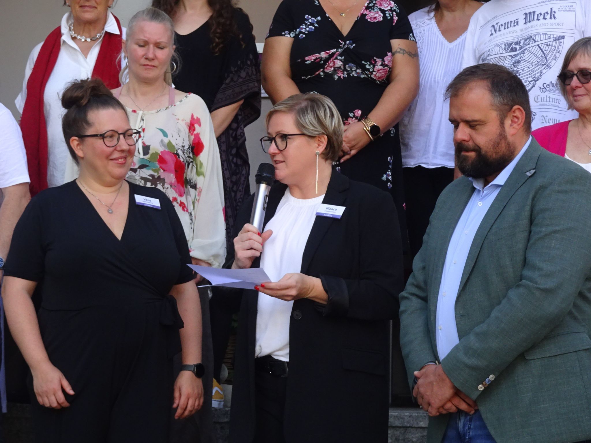 Binnen kürzester Zeit hatten die beiden Autorinnen die erste Vorarlberger Buchmesse auf die Beine gestellt.