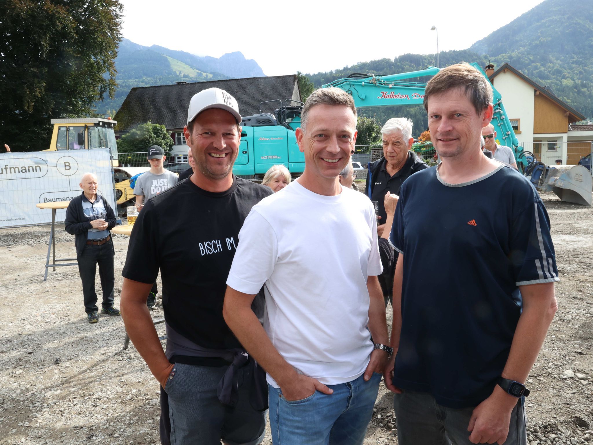 Gemeidnevertreter Pierre Egger, Manfred Pichler (