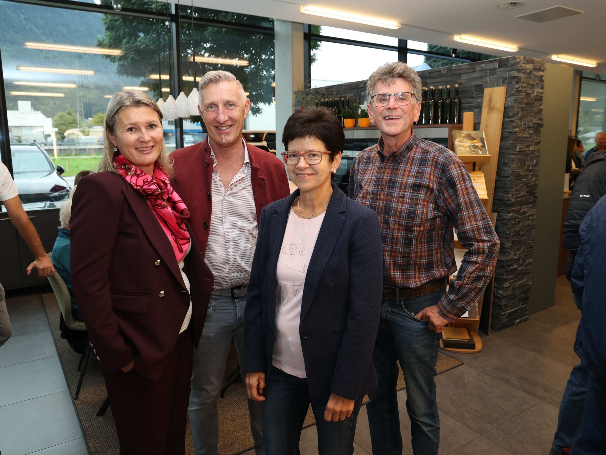 Kerstin  und Hansjörg Müller, Irene und Rainer Salomon.