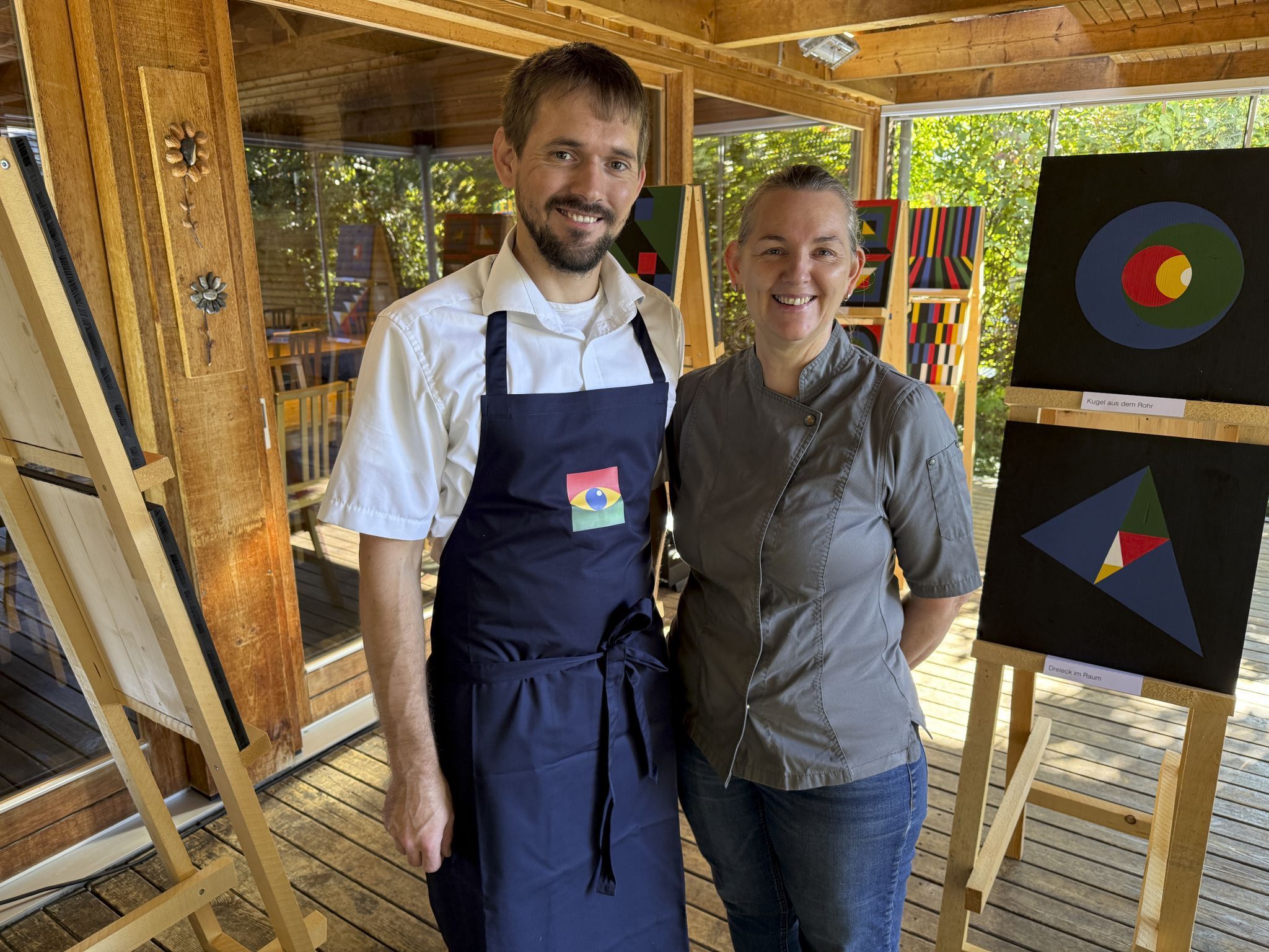 Stefan Schwendinger mit Mama Hildegard (Möcklebur) sorgten für das Wohl der Gäste