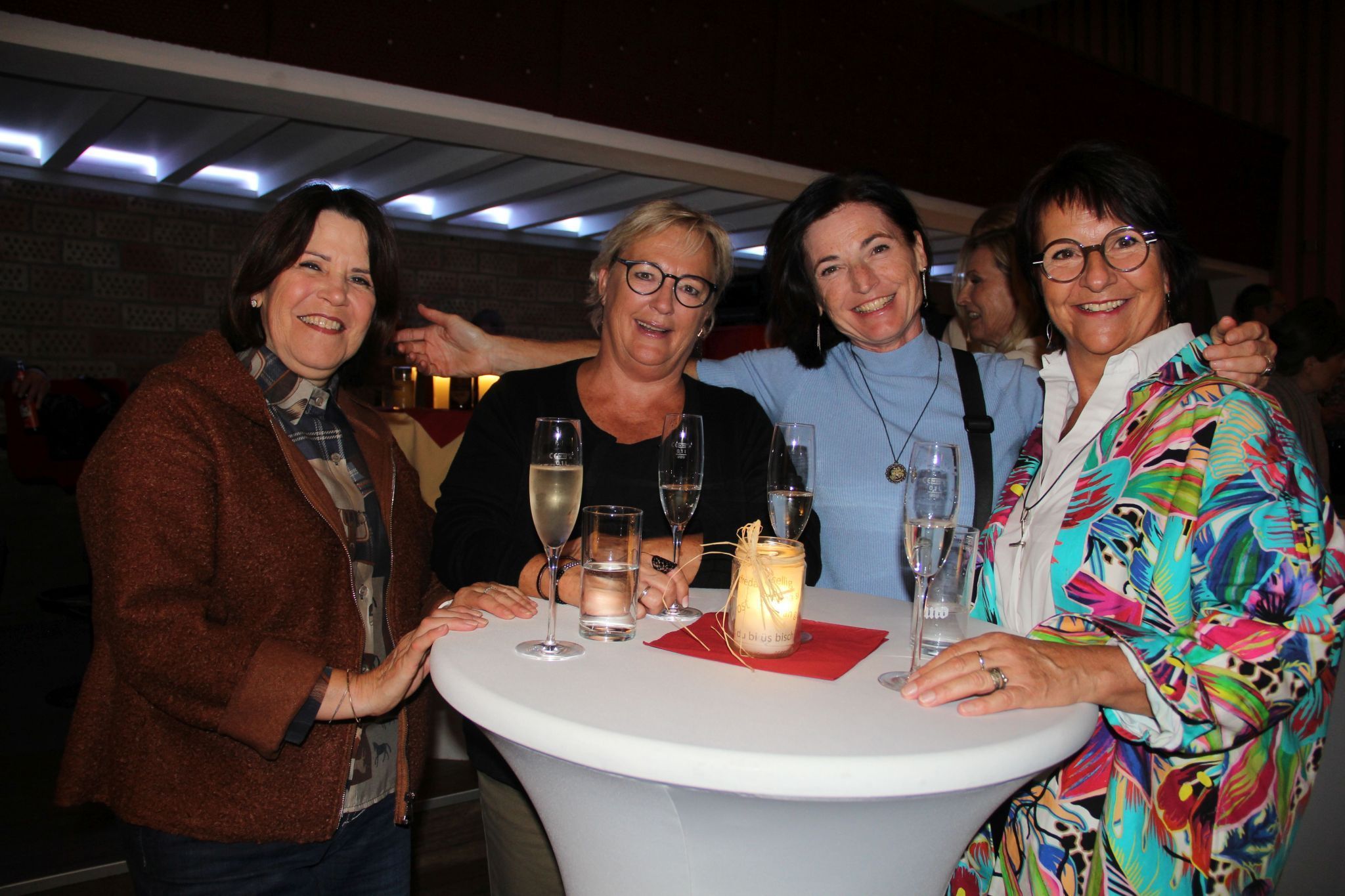 Anette Schnetzer-Mathies, Brigitte Konzett, Irena Siegl und Hildegard Fleisch