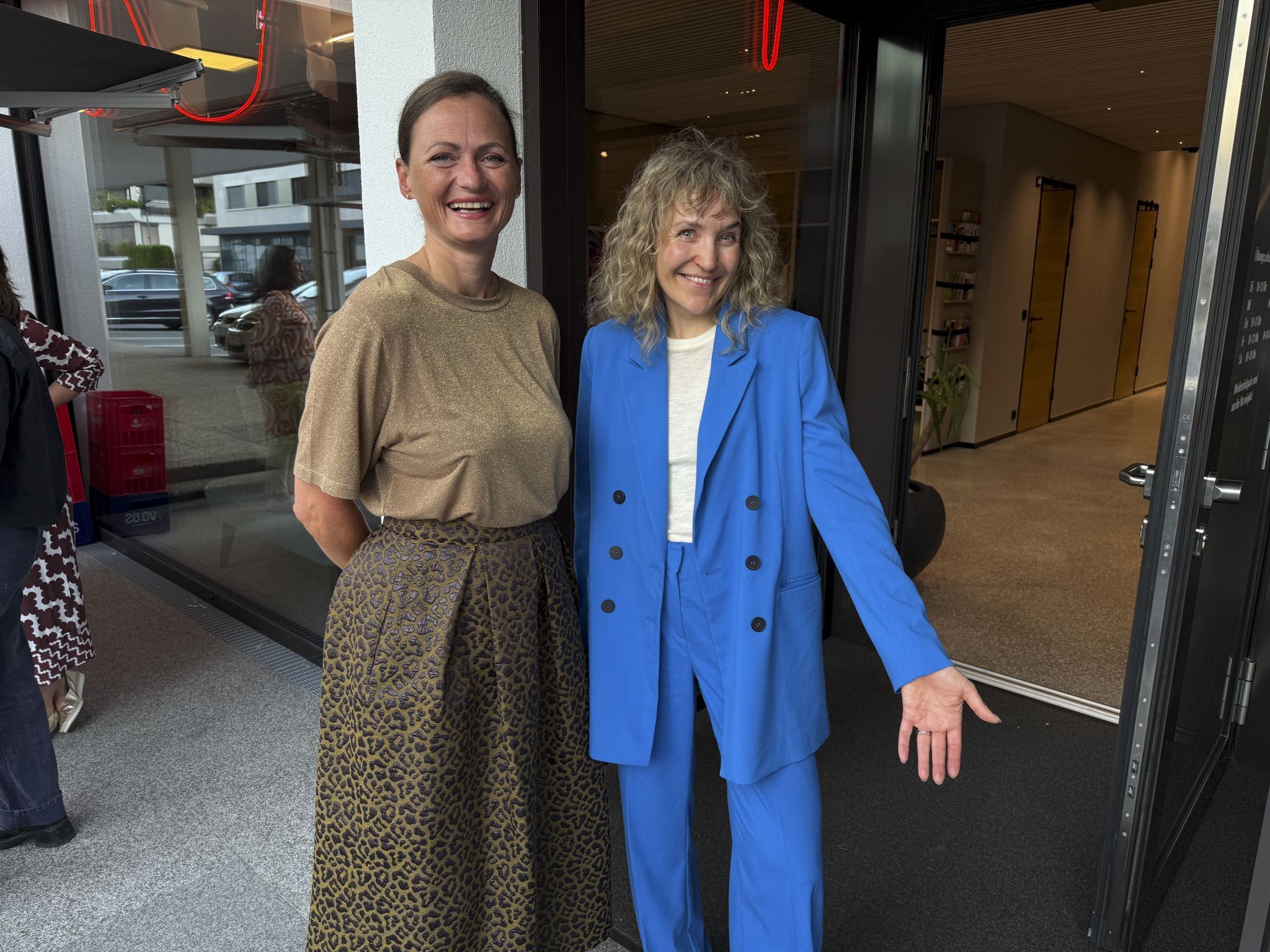Hereinspaziert/ Kulturamtsleiterin Nina Fritsch und Daniela Fetz-Mages