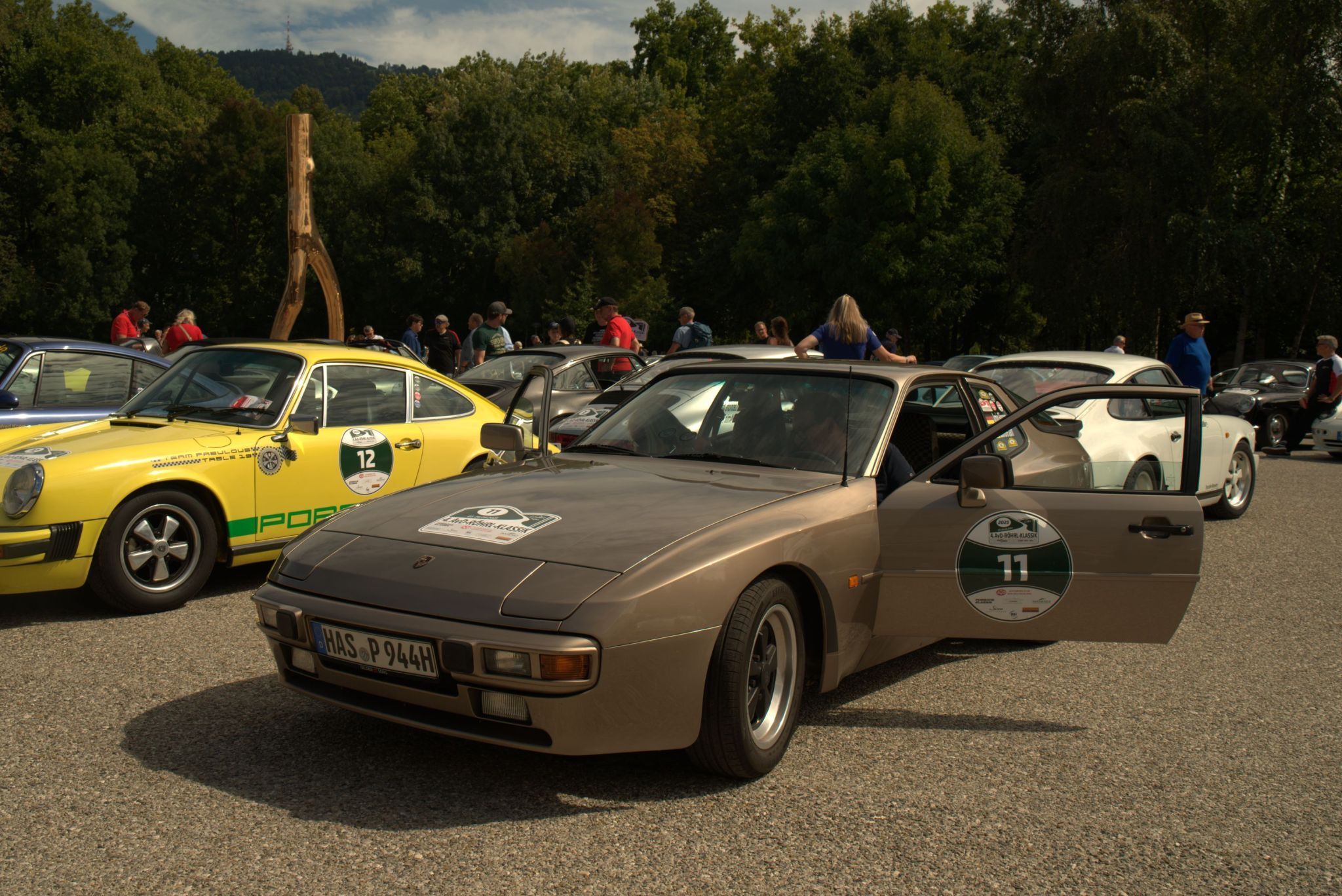 Die AvD-Röhrl-Klassik zu Gast im Ländle, von Donnerstag, den 4. September bis Samstag, 6. September 2025 starte am Festspielhaus in Bregenz die Rallye mit 170 historischen Porsches. (Bildergalerie)