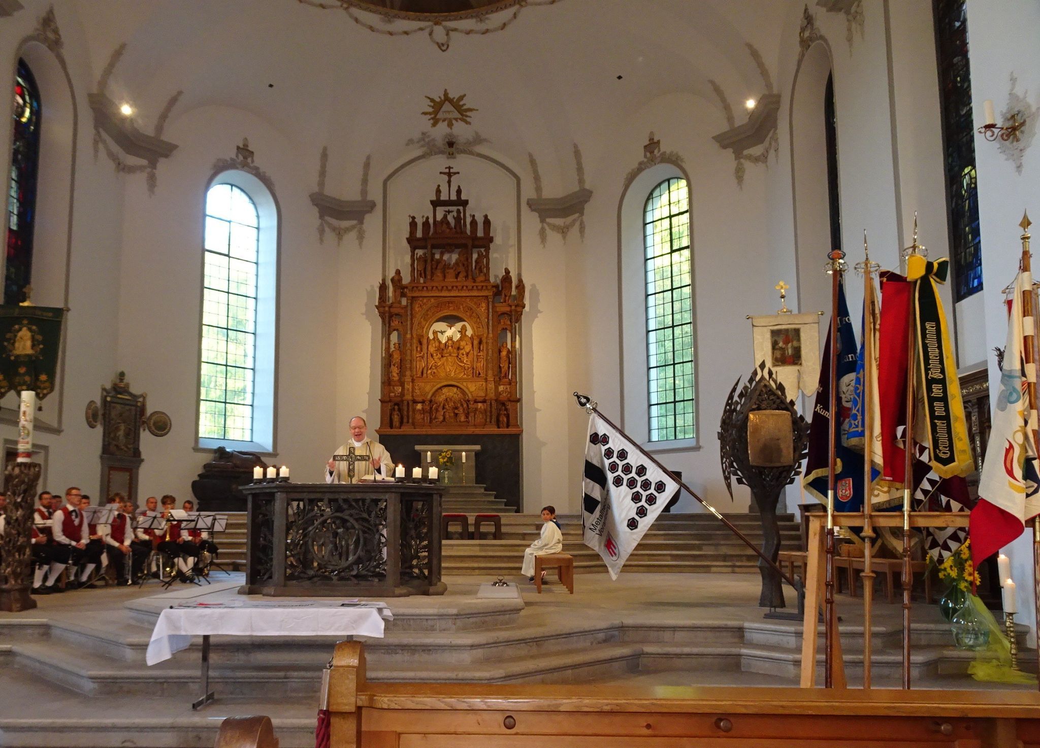 Festlicher Rahmen in der Stadtpfarrkirche Hohenems.