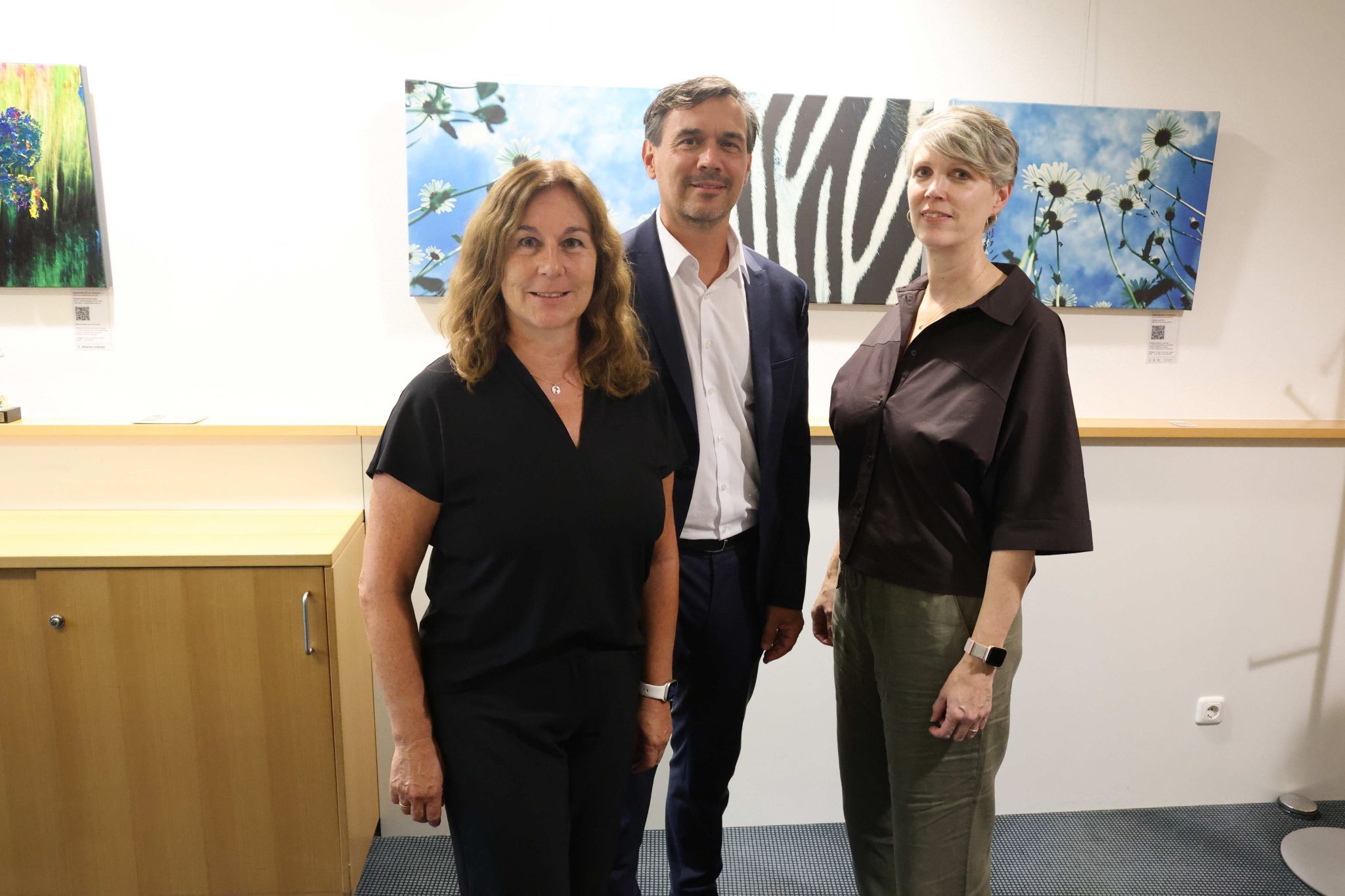 Sonja Gimplinger, Wolfgang Schlacher und Rosmarie Fiedler.