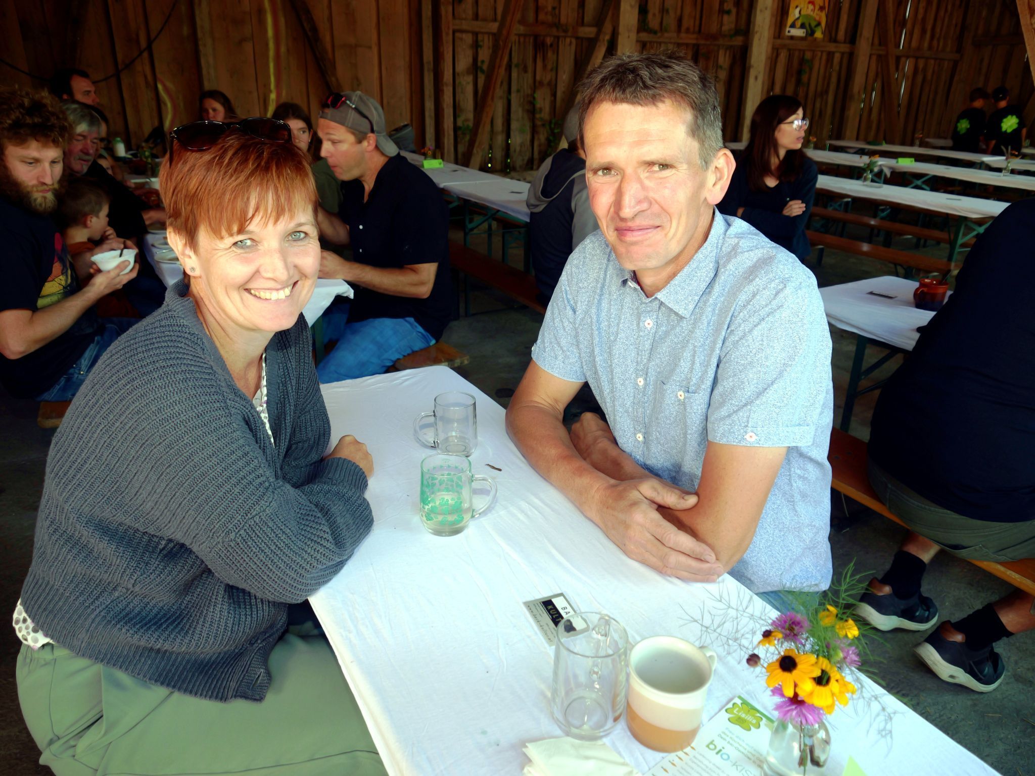 Bio Vorarlberg-Obmann Jürgen Bereuter war mit Renate unter den Gästen.
