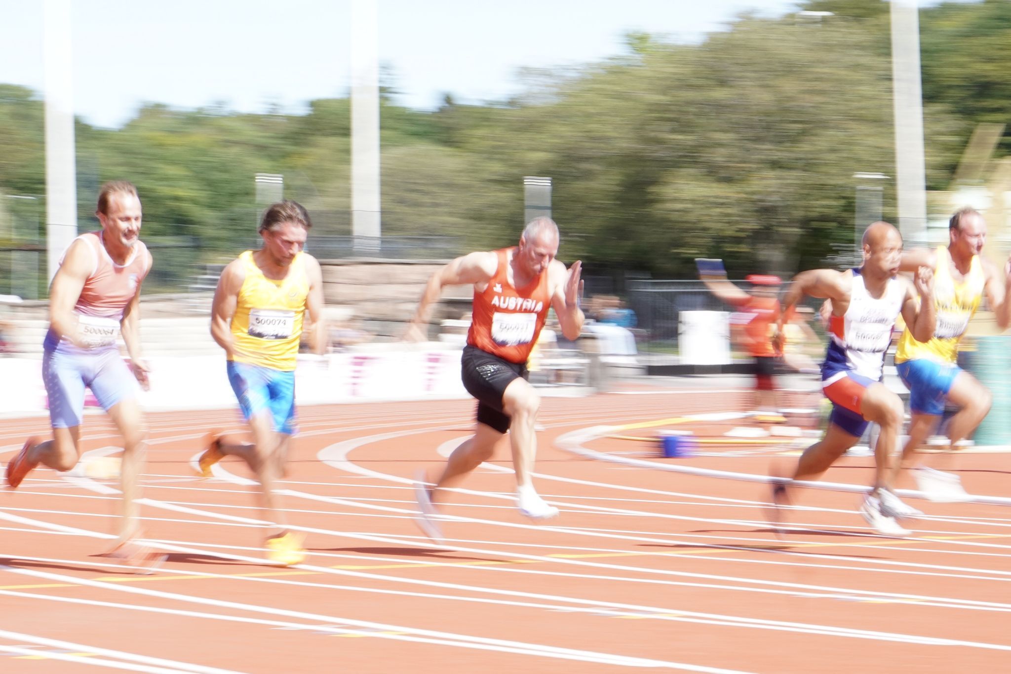Eduard Gonaus ist beim Sprint ganz in seinem Element. (Foto: privat)
