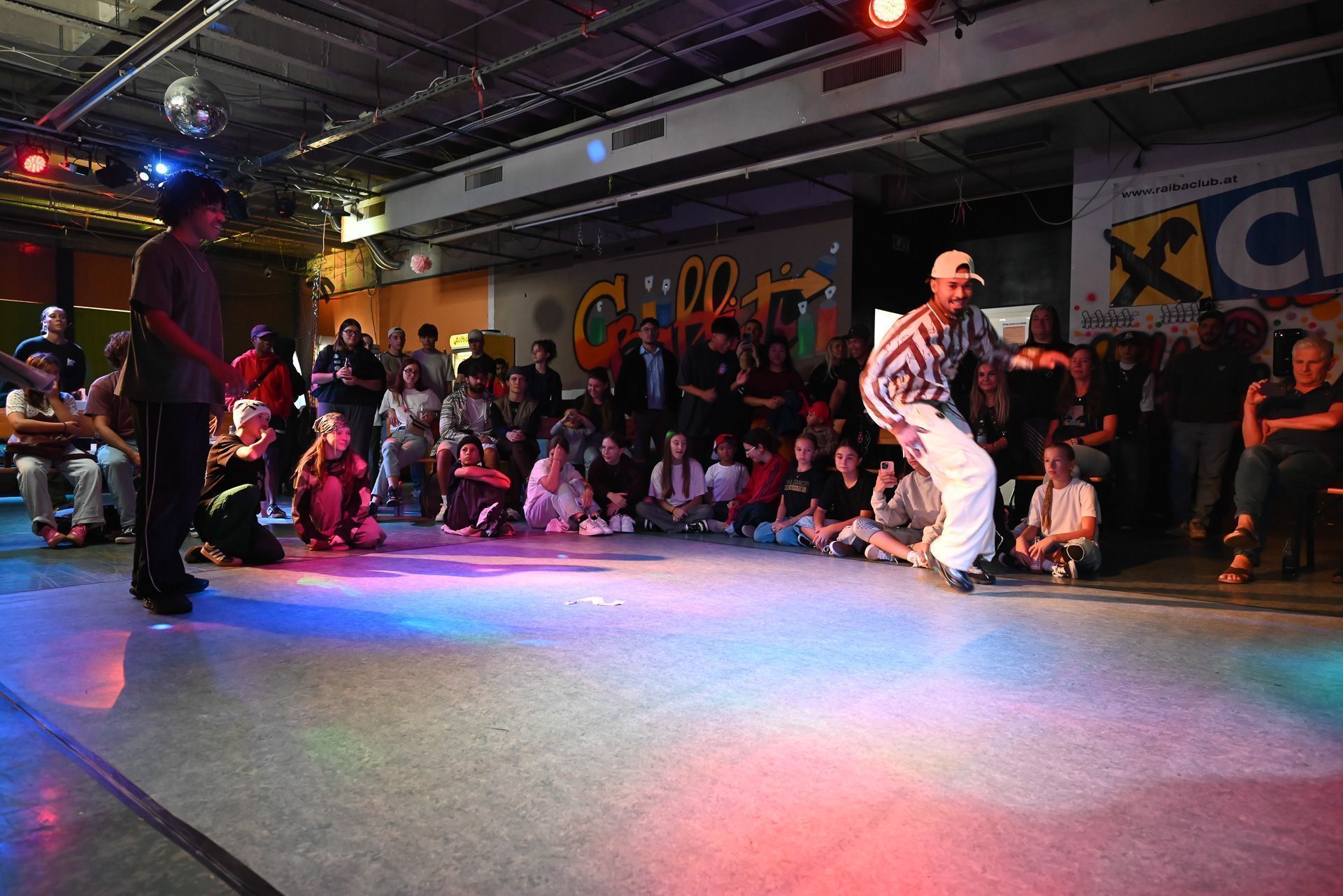 Das Hip Hop Battle war dieses Jahr ein großer Erfolg.