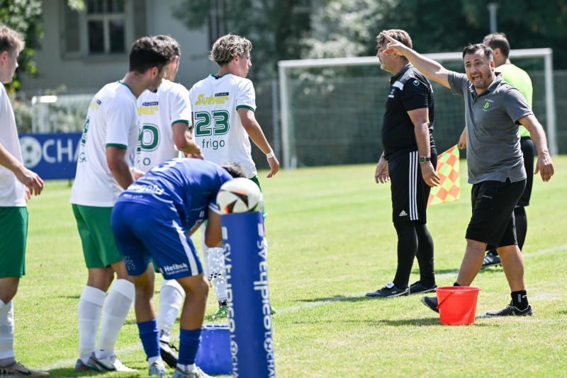 Müslüm Atav vor dem letzten Spiel in Ludesch. SERRA