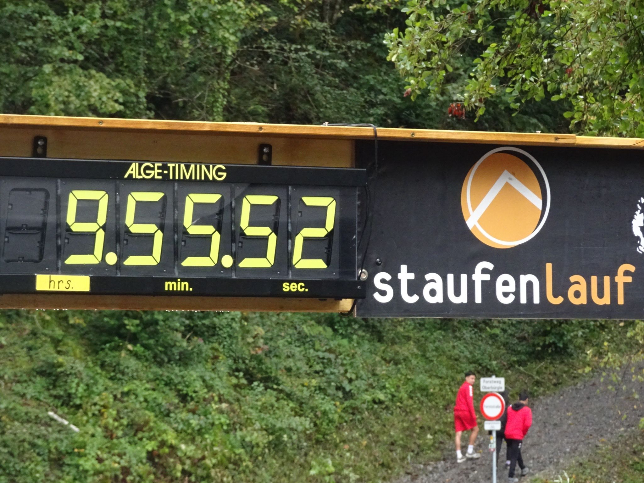 Der Countdown läuft. 