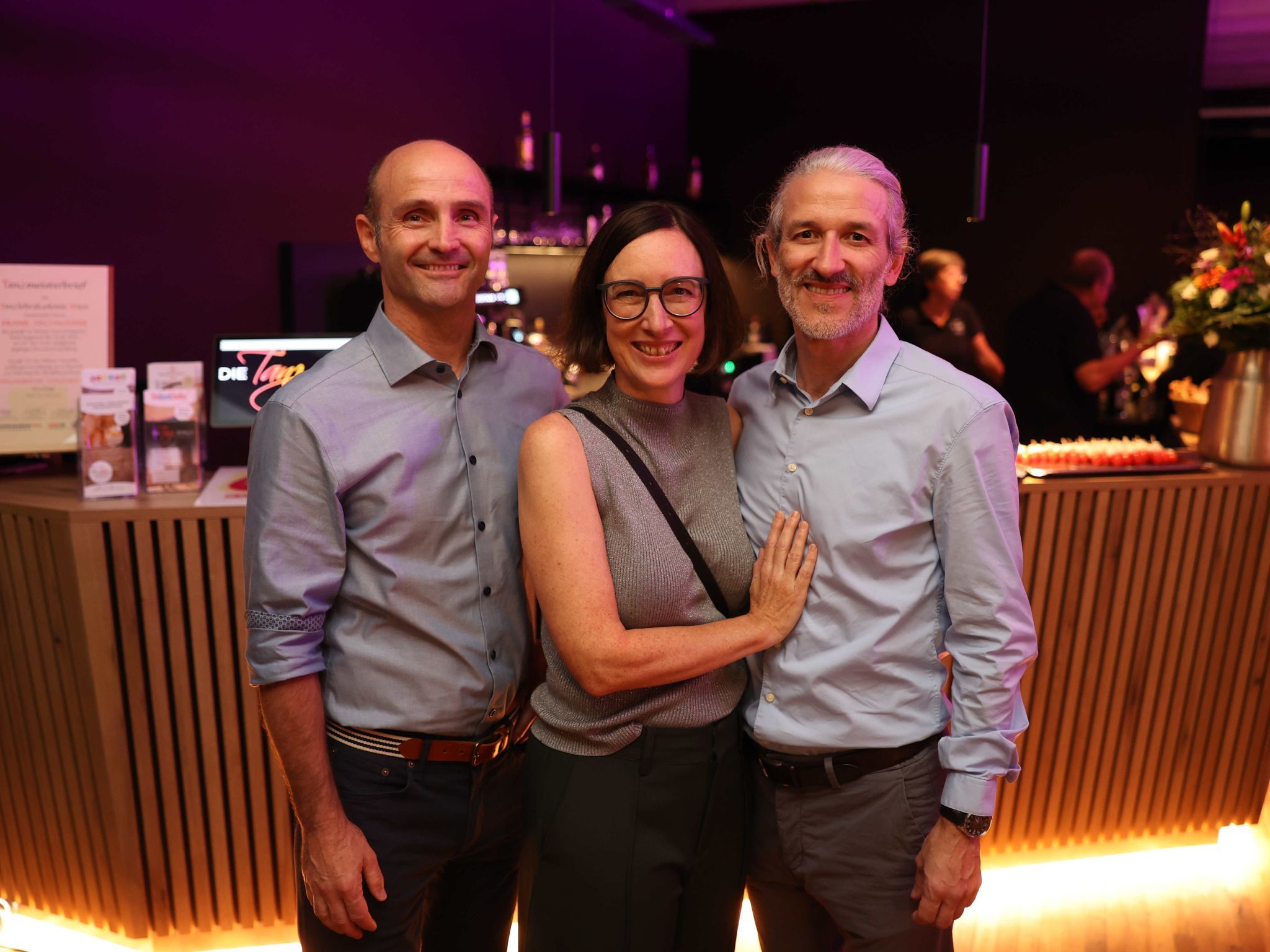 Walfried Kraher, Susanne Steu-Dirschmied und Harald Dirschmied.