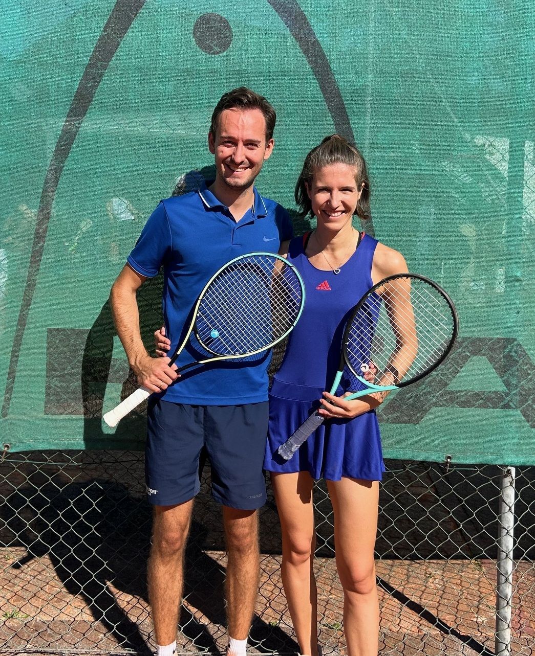 David Lissy holte sich mit Gattin Tina zudem den Doppeltitel