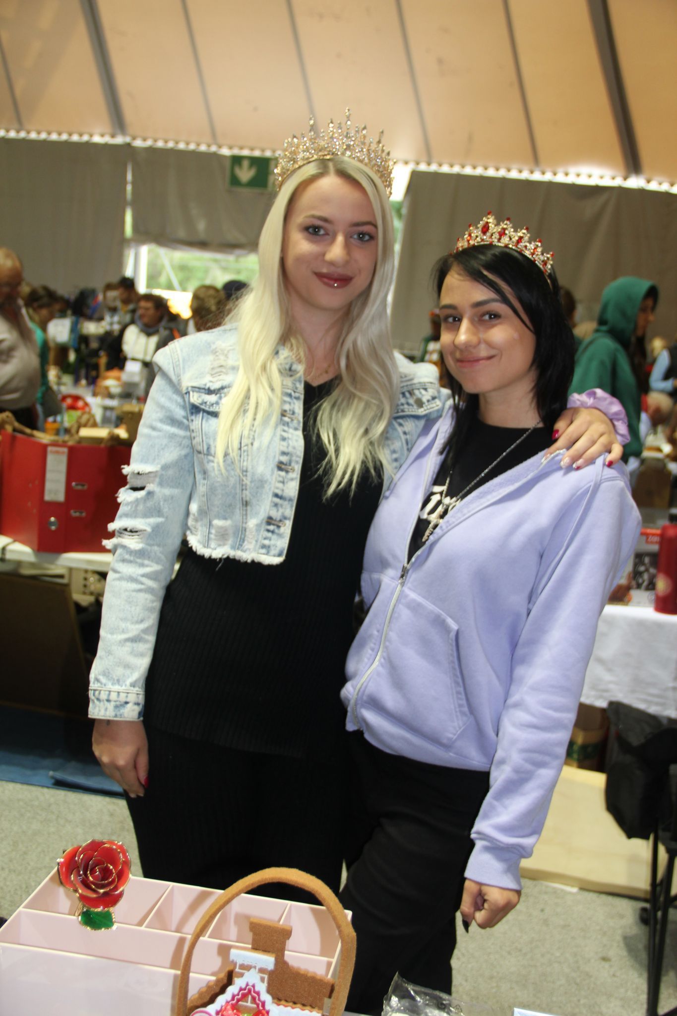 Die zwei Prinzessinnen Cassidy und Jasmine