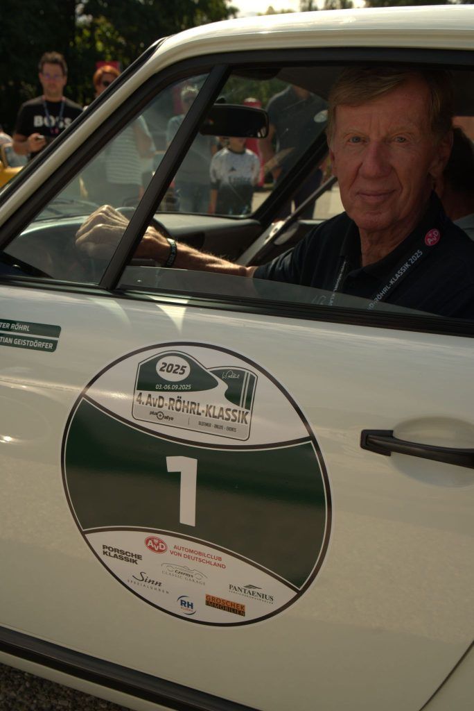 Mit Rennlegende Walter Röhrl auf Porsche-Tour