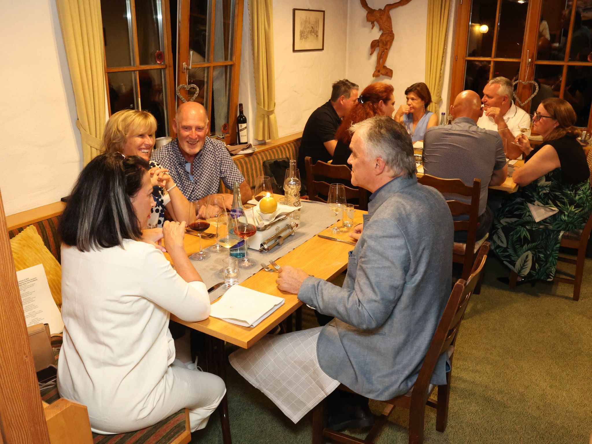 Beste Stimmung in den Gaststuben.