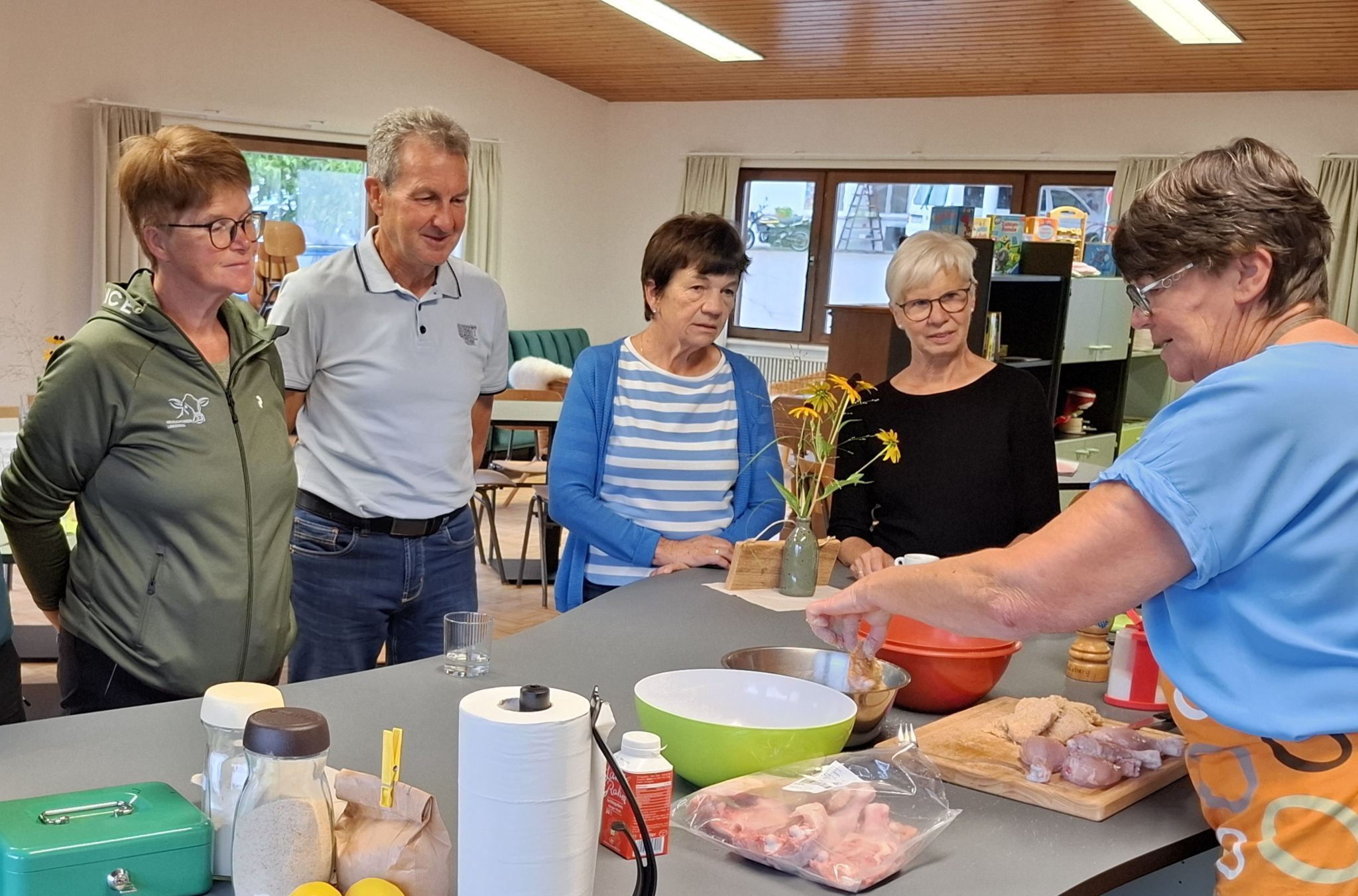 Tipps und Tricks aus der Küche verriet Paula Lässer den Zuschauerinnen und Zuschauern.