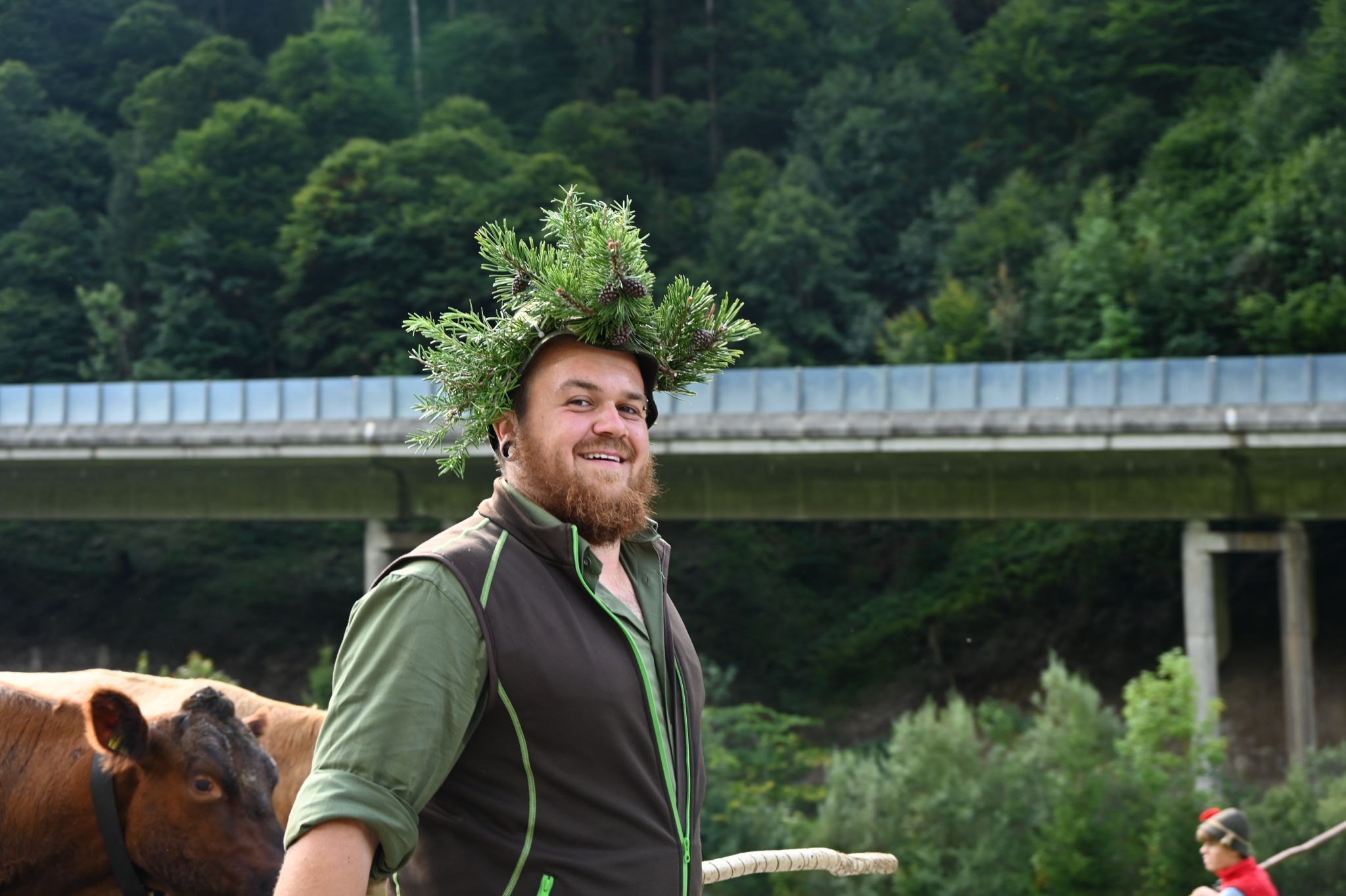 Die Älpler waren froh, dass das Vieh gesund im Tal angekommen ist.