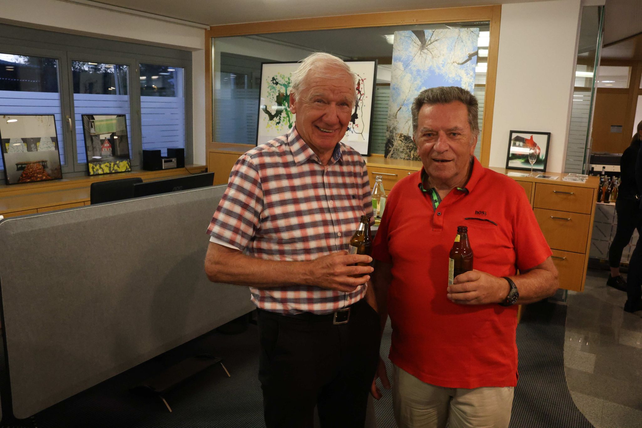 Karlheinz Kranz und Friedrich Pusterhofer.