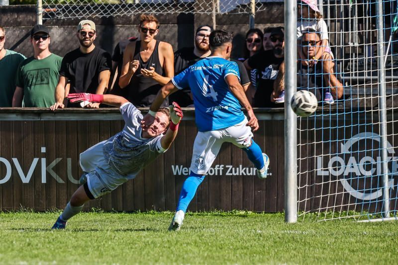 FCL-Goalie Noah Küng musste fünf Gegentreffer einstecken. 